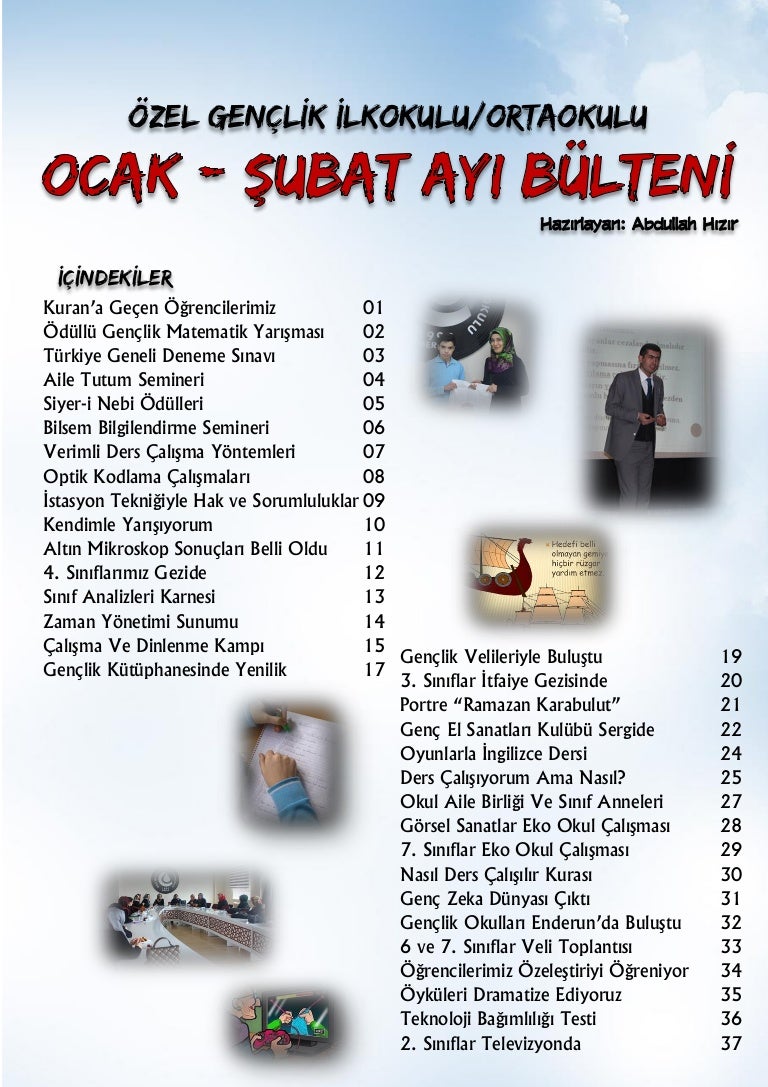 5. sınıfta toplanan veliler. Ebeveyn toplantılarının temaları (5. Sınıf) 13